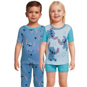 Stitch Character Pajama Set, 4-Piece Pajamas Set, 12M - NWT